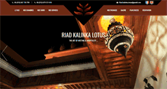 Desktop Screenshot of kalinka-lotus.com